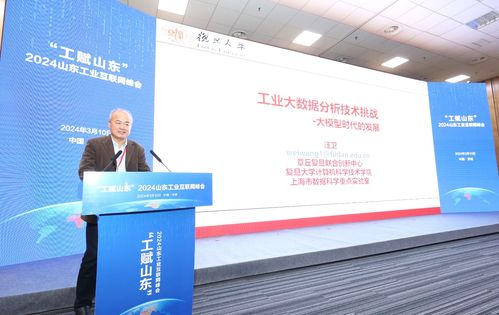 工赋山东 2024山东工业互联网峰会在济南举行